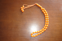 Gebetskette, Tasbih, orange